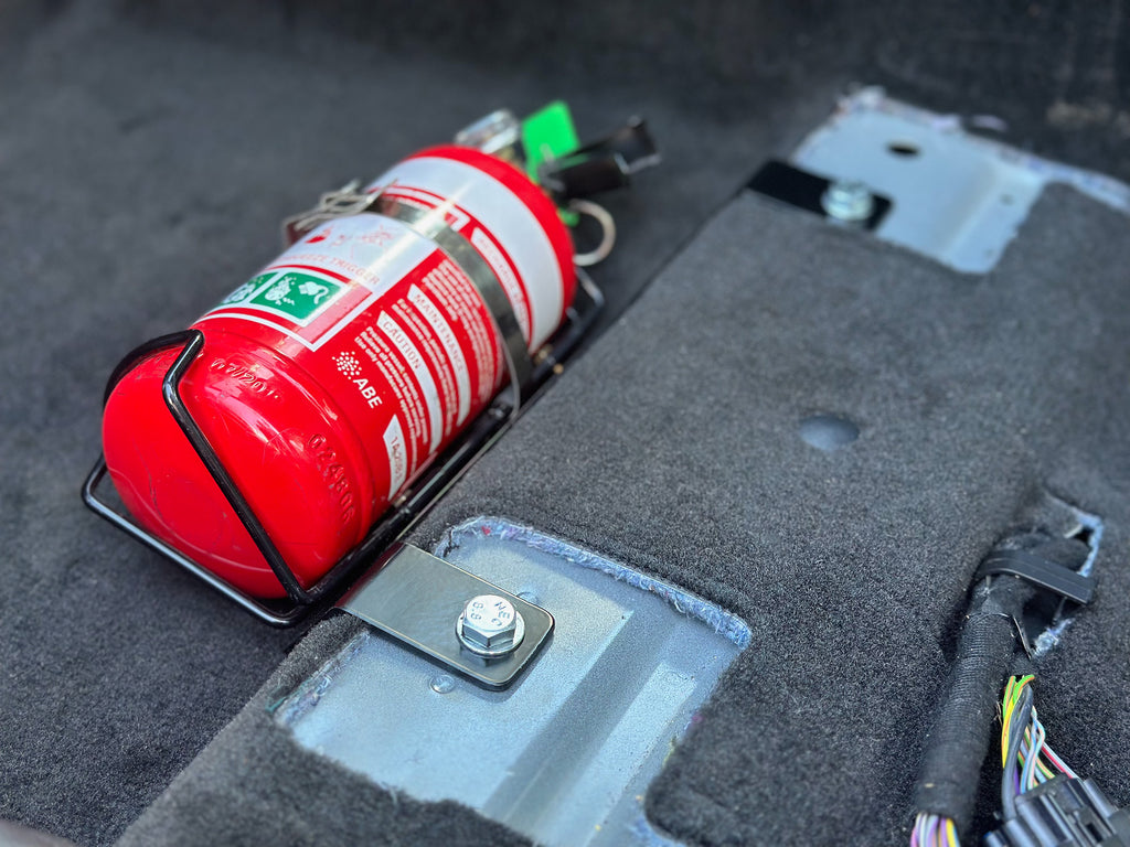 Mustang - Fire Extinguisher Bracket Passenger